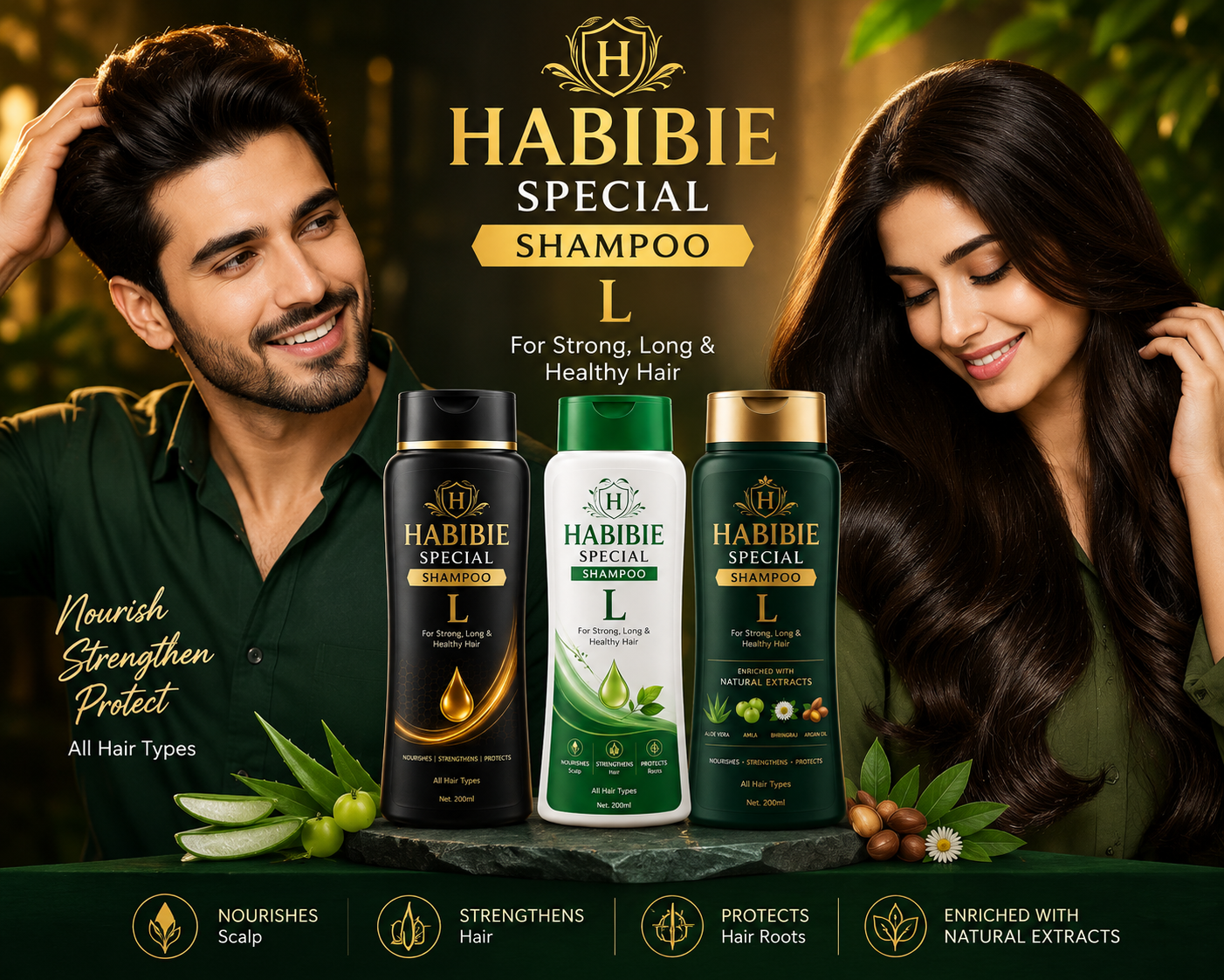 Habibie Special Shampoo – Stronger, Longer, Healthier Hair