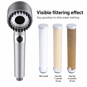 3 Modes Shower Head