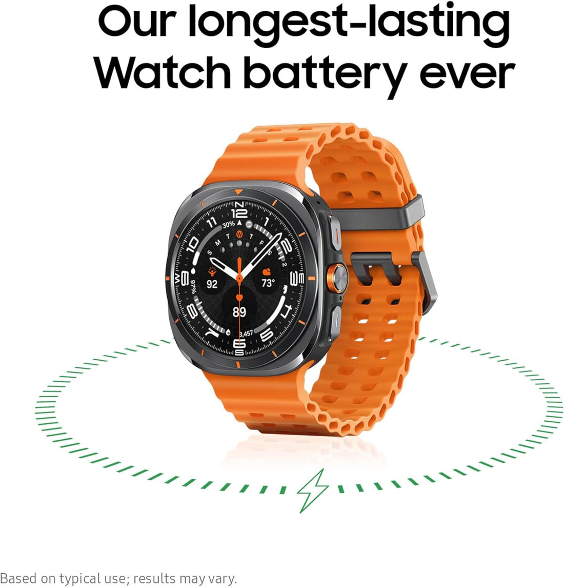 Samsung Galaxy Watch Ultra (2025) 47mm LTE Smartwatch, Titanium Casing, Advanced Sleep Coaching, Running Coach, Energy Score, Heart Rate Tracking, GPS, Titanium Silver [US Version, 2 Yr Warranty]